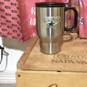 Dallas Stars stainless steel travel mug